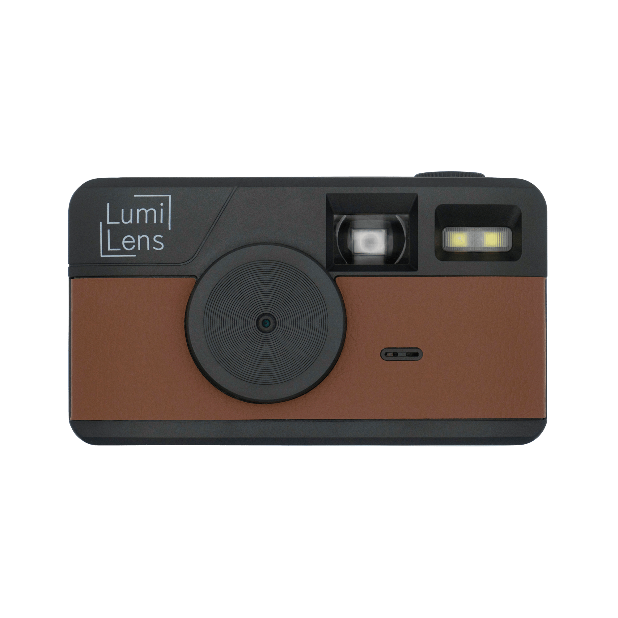 Brown digital camera