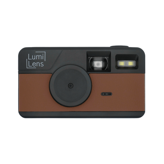 Brown digital camera