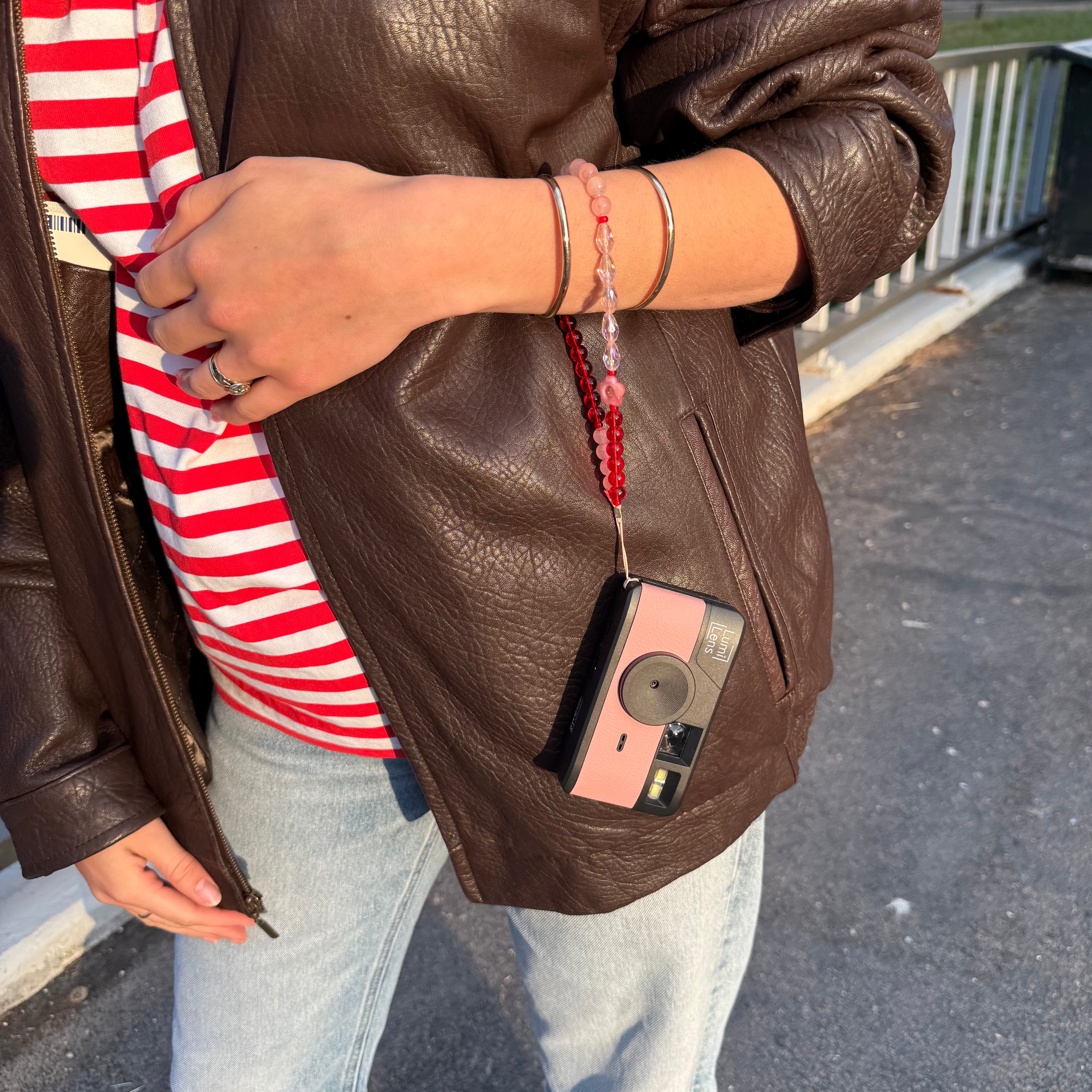 Lumi Lens Pink & Lanyard By Lauritsa