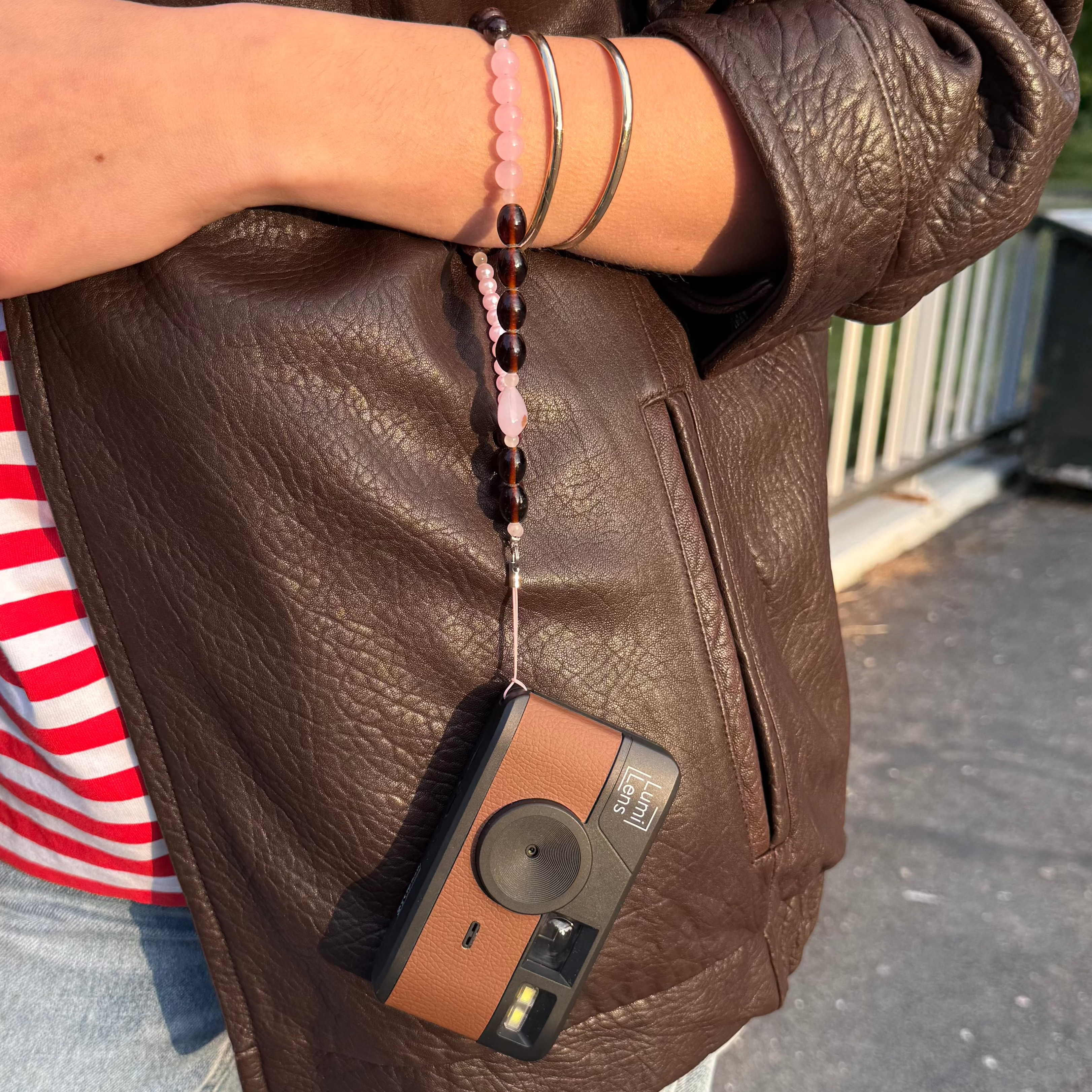 Lumi Lens Brown & Lanyard By Lauritsa