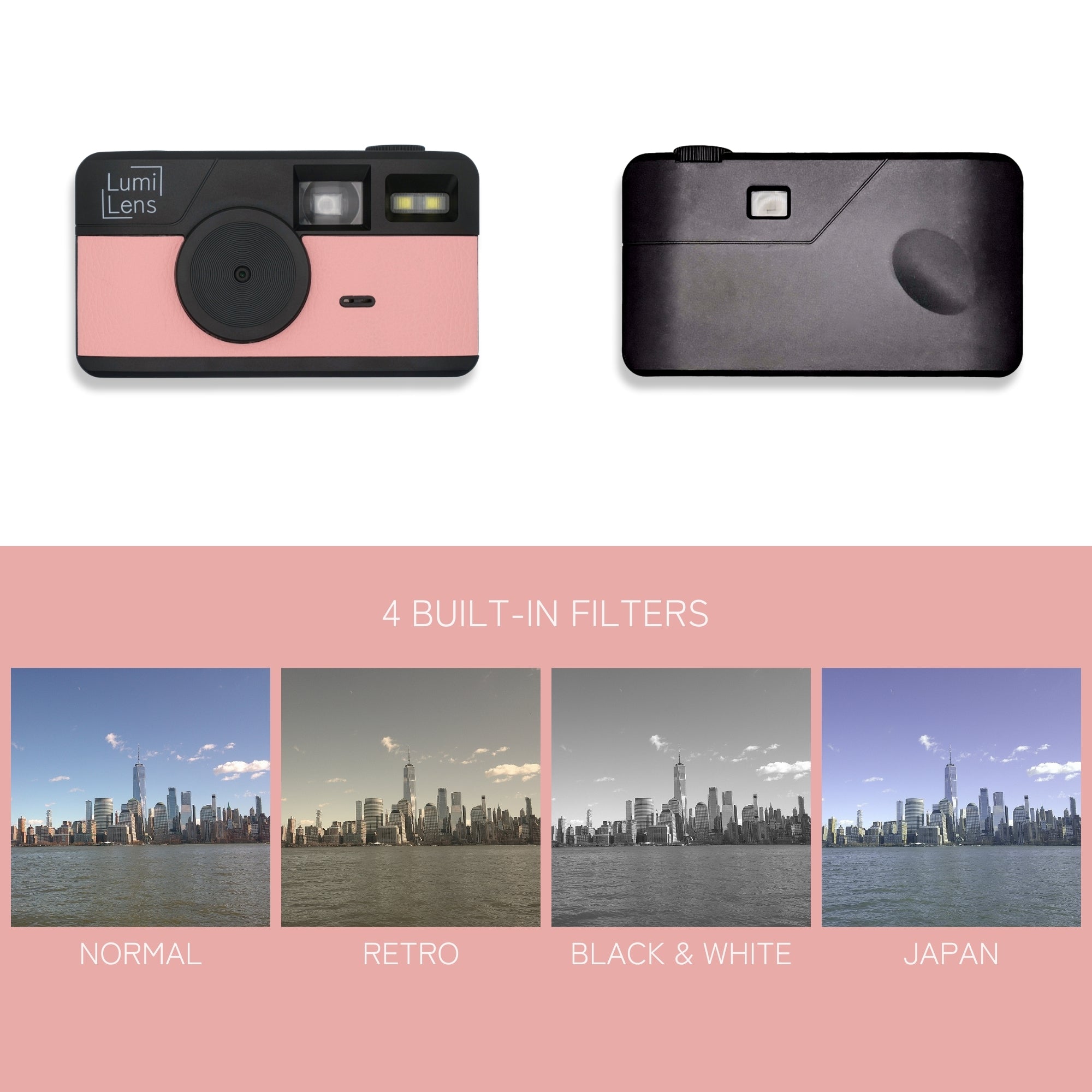 Lumi Lens Pink - Screen Free Digital Camera