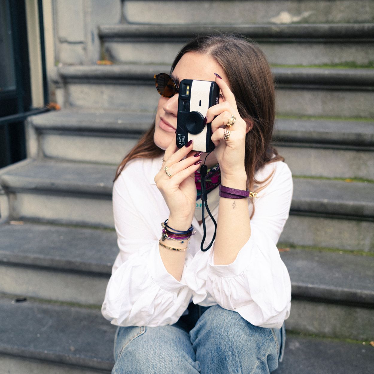 Lumi Lens White - Screen Free Digital Camera - Lumi Lens